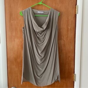 Cowl Neck Mini Dress